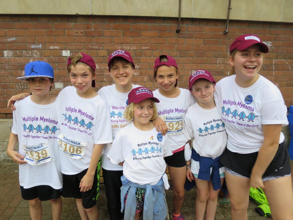 Junior members of Team Lorraine