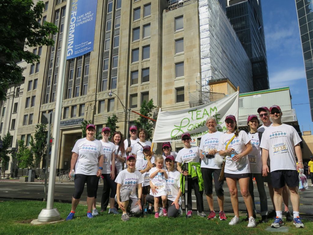 Team Lorraine at The Princess Margaret