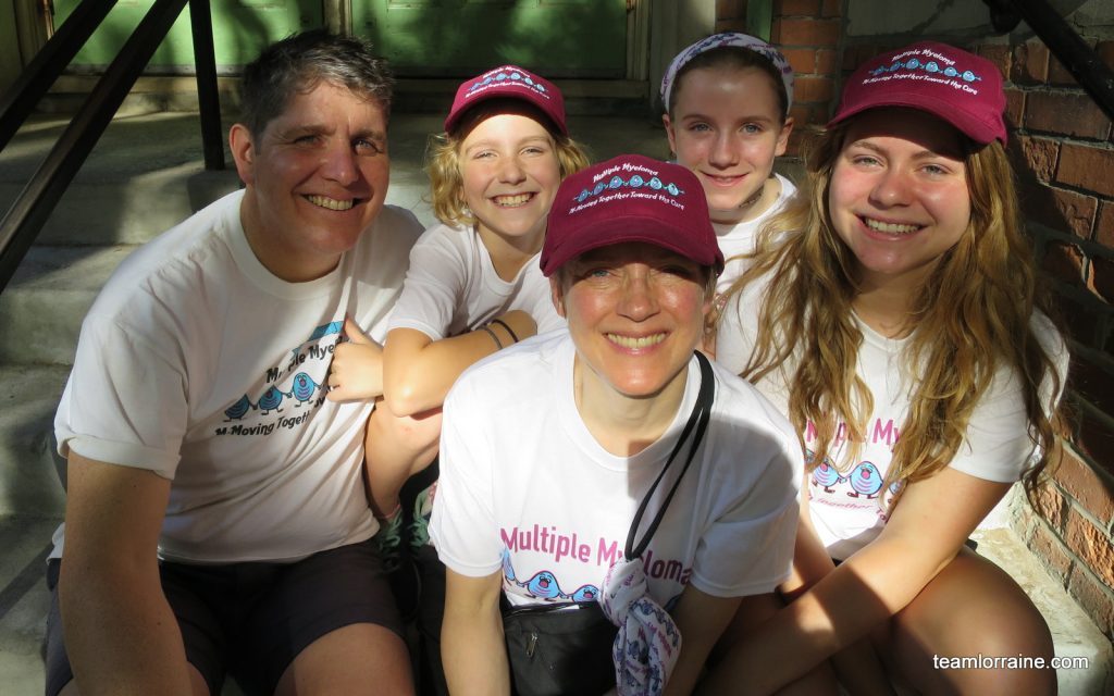 Lorraine and family